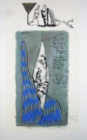 石版画 Garouste - Sans titre