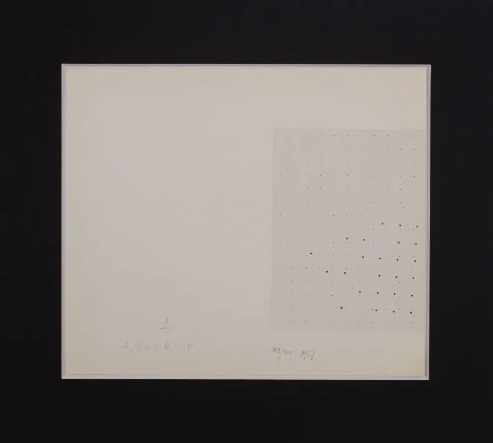 丝网印刷 Gastini - Lettera A