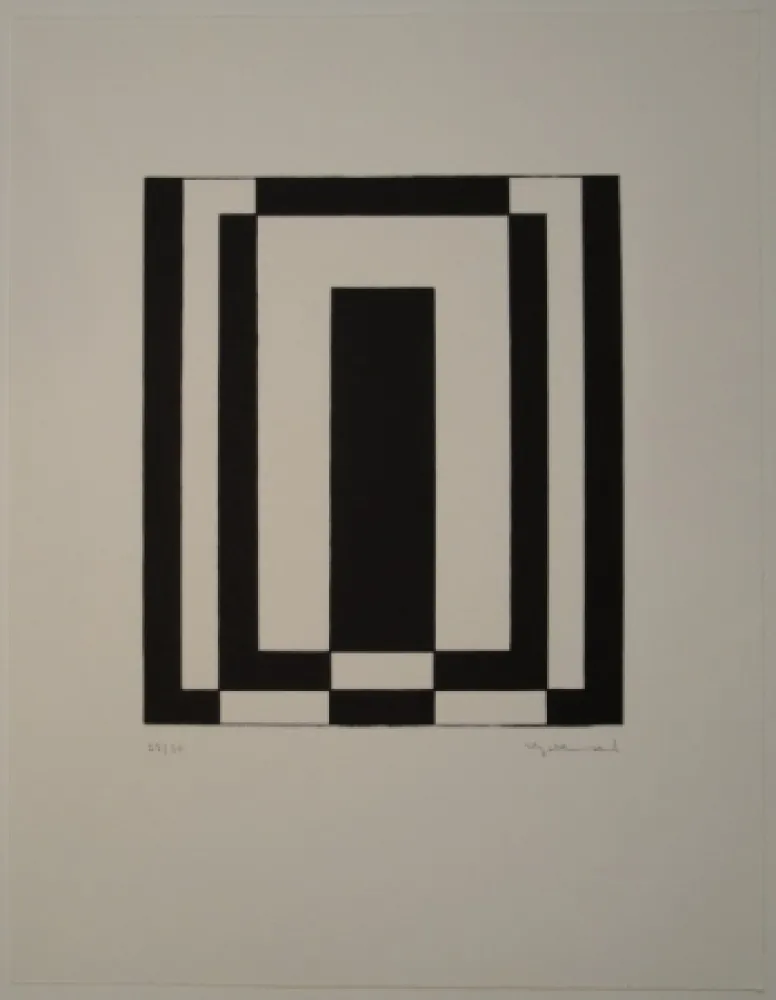 石版画 Gebhard - Zeitzeichen