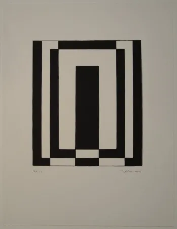 石版画 Gebhard - Zeitzeichen