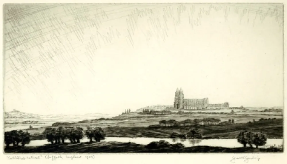 干刻版画 Geerlings - Cathédrale Naturelle