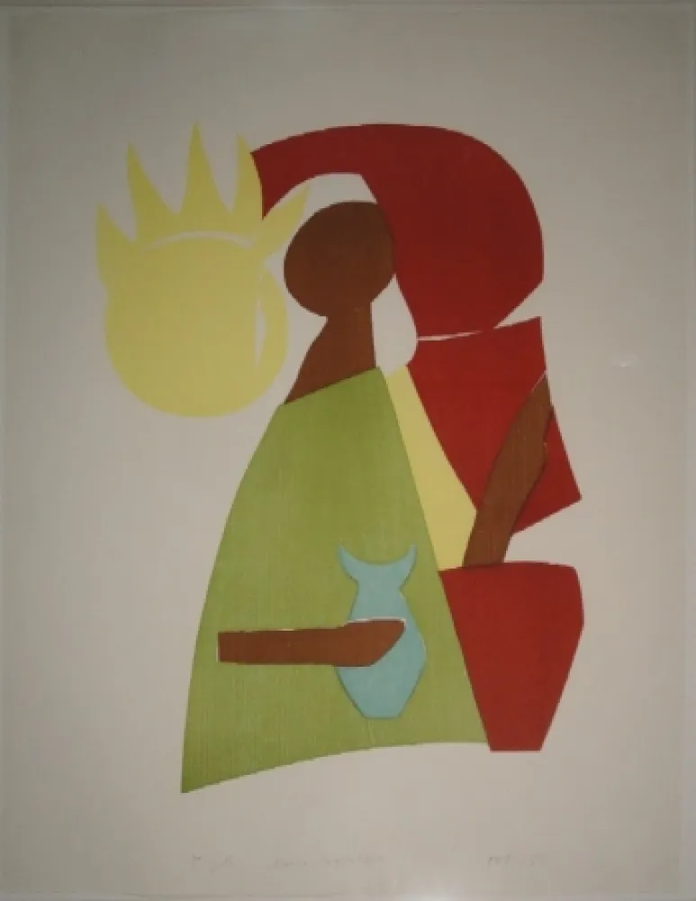 木刻 Gehr - Maria Magdalena