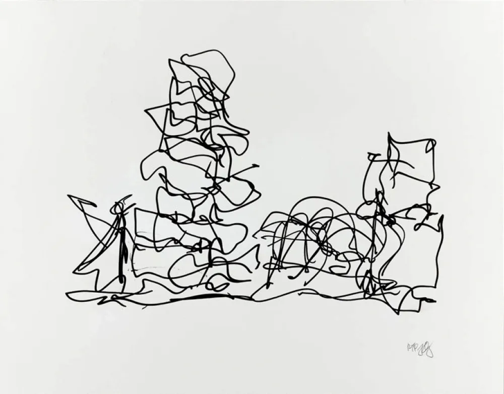 石版画 Gehry - Brooklyn Atlantic Yards Masterplan