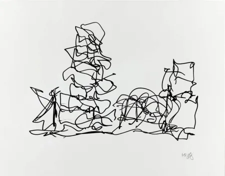 石版画 Gehry - Brooklyn Atlantic Yards Masterplan