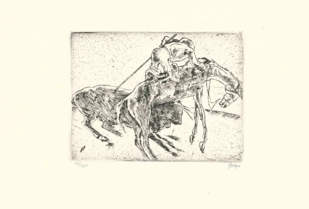 蚀刻版画 Geiger - Picador