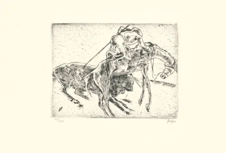 蚀刻版画 Geiger - Picador