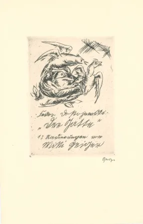 版画 Geiger - Title-page of 