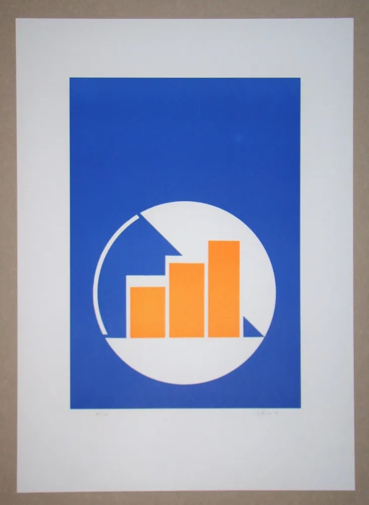 油毡版画 Geiler - Concrete-constructive Composition