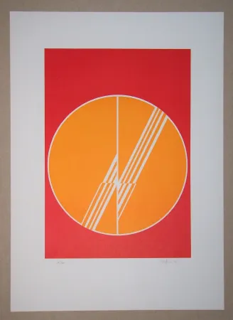 油毡版画 Geiler - Concrete-constructive Composition