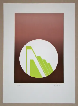 油毡版画 Geiler - Concrete-constructive Composition