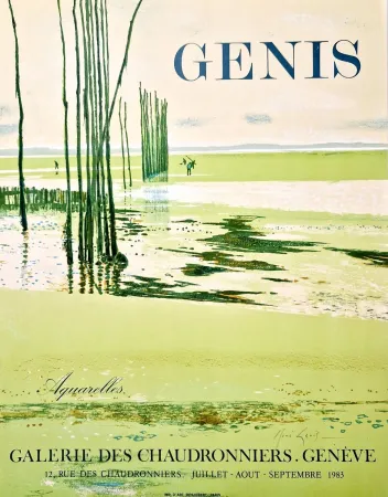 海报 Genis - Aquarelles
