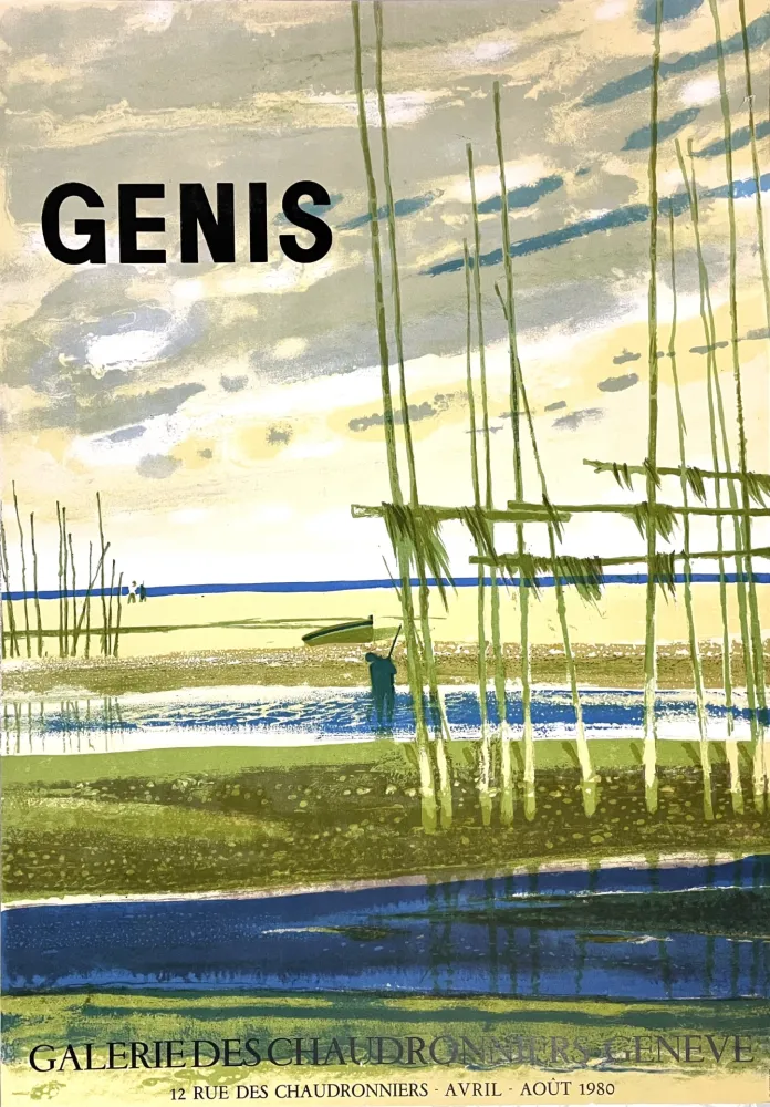 海报 Genis - Galerie des Chaudronniers Genève