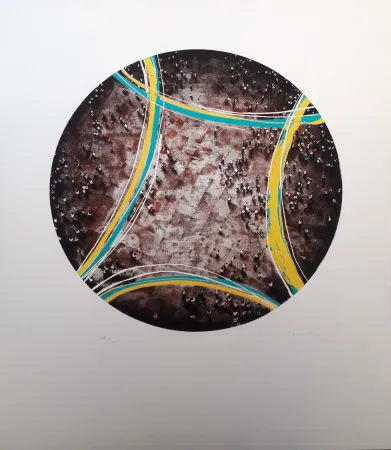 蚀刻版画 Genovés - Circular