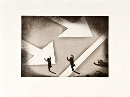 蚀刻版画 Genovés - Dirección única