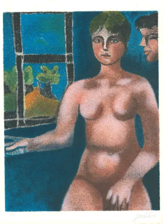 石版画 Gentilini - Luisa e Ippolito