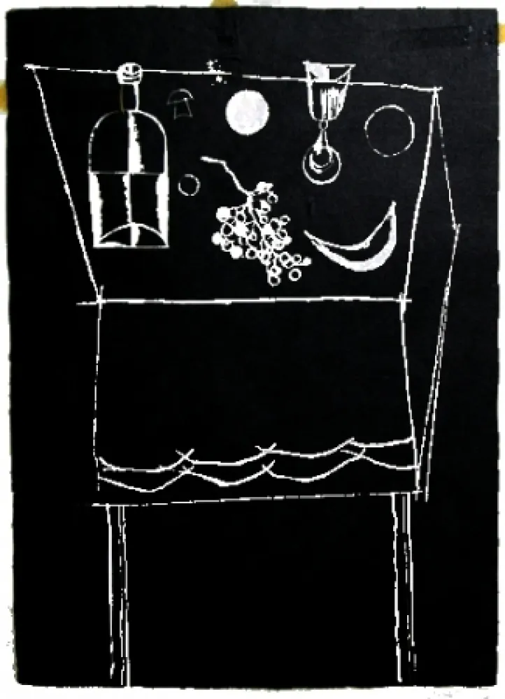 油毡版画 Gentilini - Senza titolo