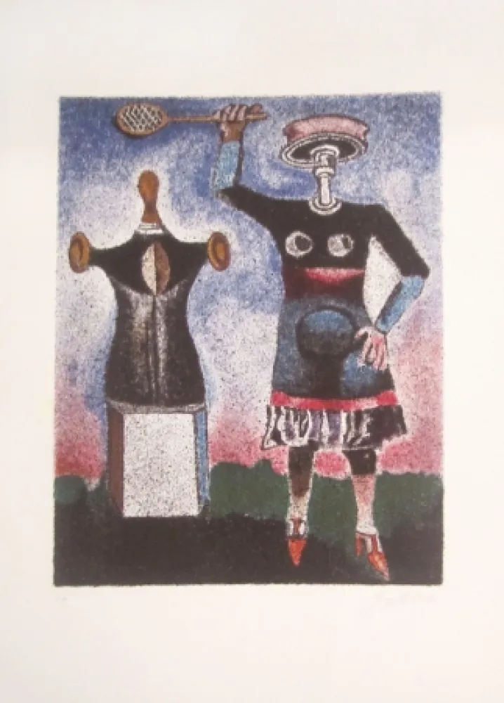 石版画 Gentilini - Untitled