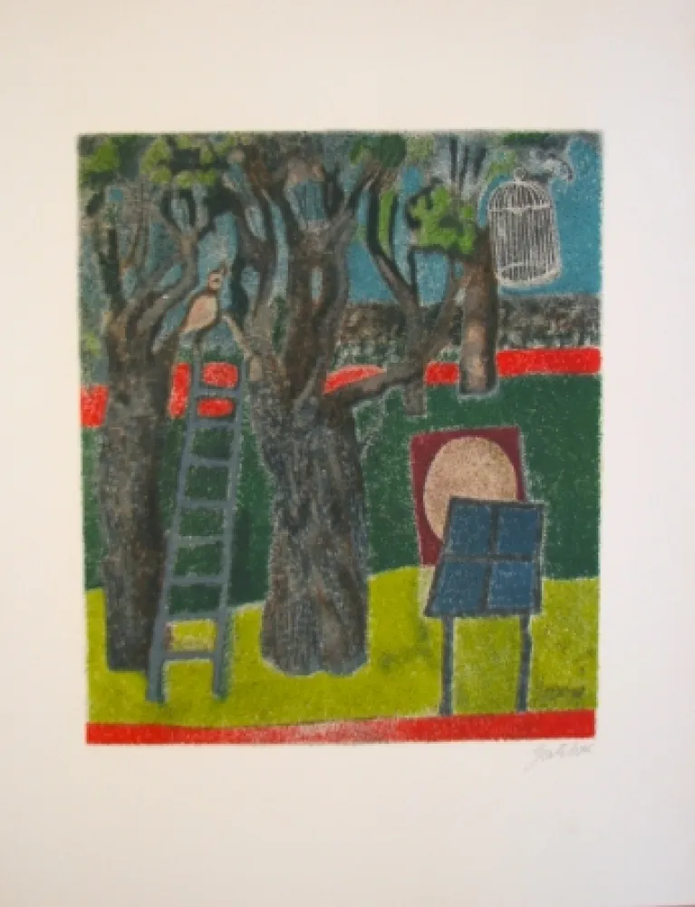 石版画 Gentilini - Untitled