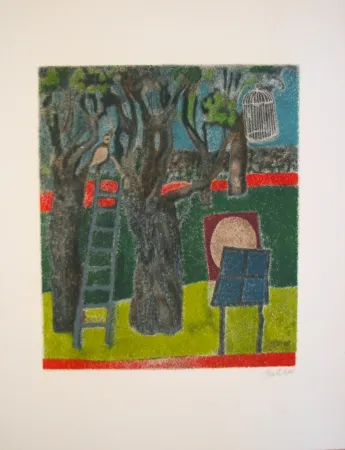 石版画 Gentilini - Untitled