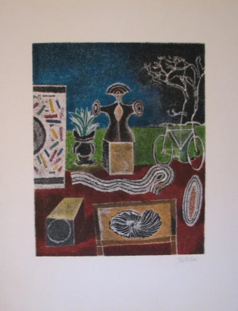 石版画 Gentilini - Untitled