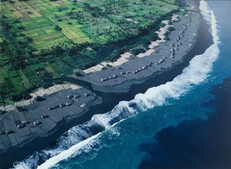 摄影 Gerster - Die Salzsieder von Kusamba, Bali Indonesien, 1989. 