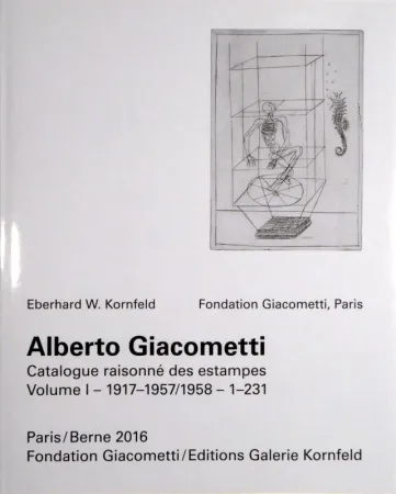 插图书 Giacometti - Alberto Giacometti. Catalogue raisonné des estampes. 