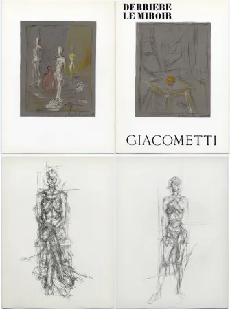 插图书 Giacometti - Derrière le Miroir n° 65 . GIACOMETTI . Mai 1954.