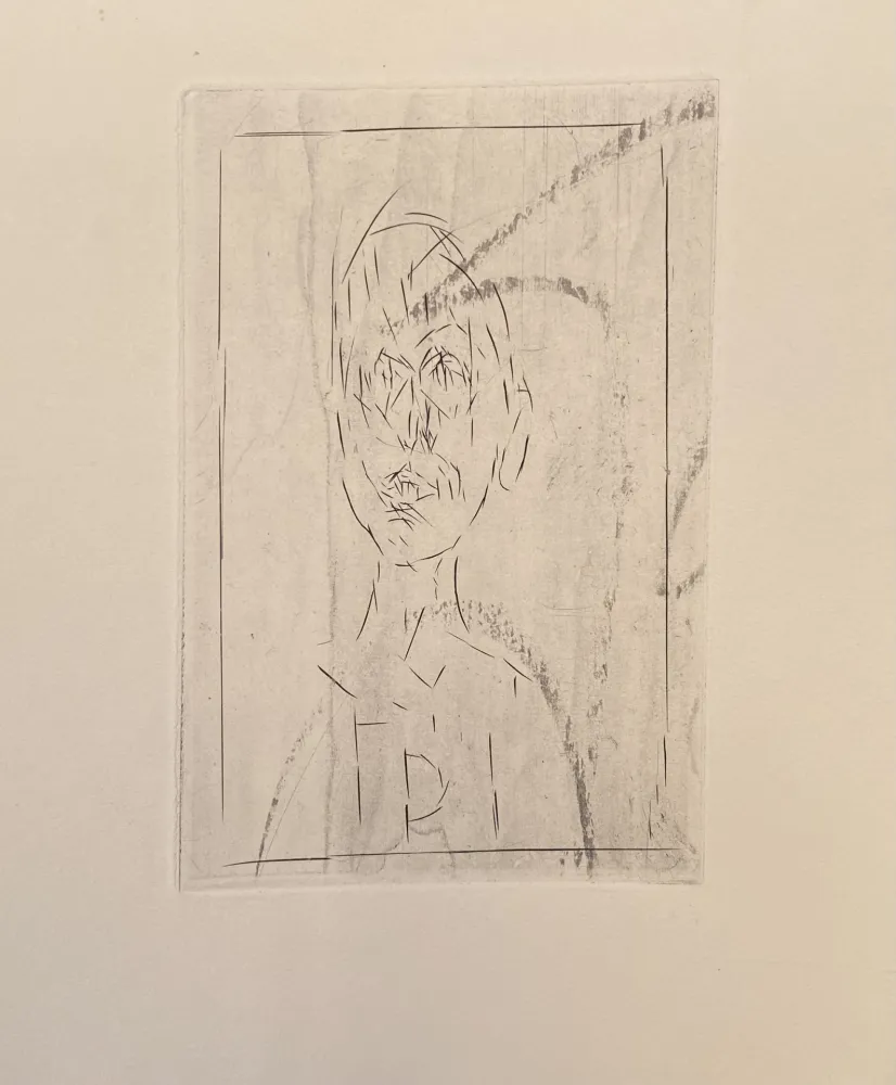 版画 Giacometti - Histoire de rats D II