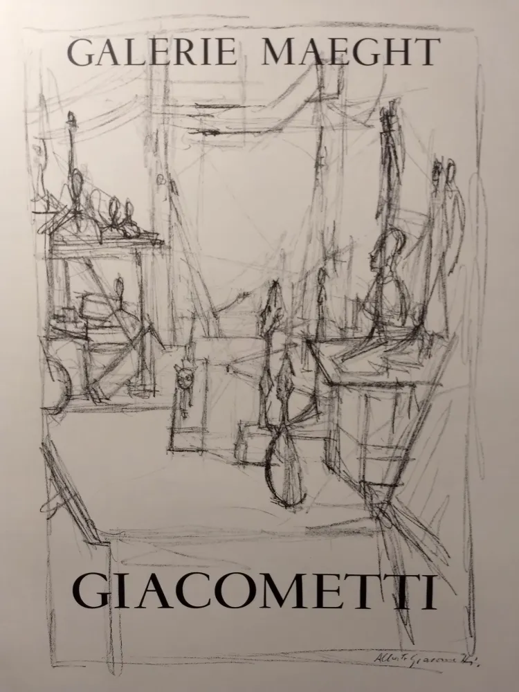 海报 Giacometti - Maeght