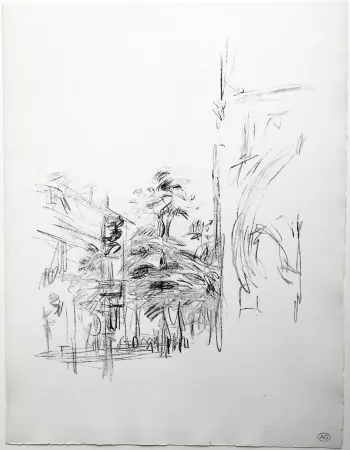 石版画 Giacometti - PARIS SANS FIN (de la suite 