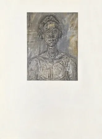石版画 Giacometti - Portrait