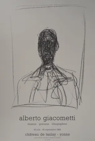 插图书 Giacometti - Portrait d'homme
