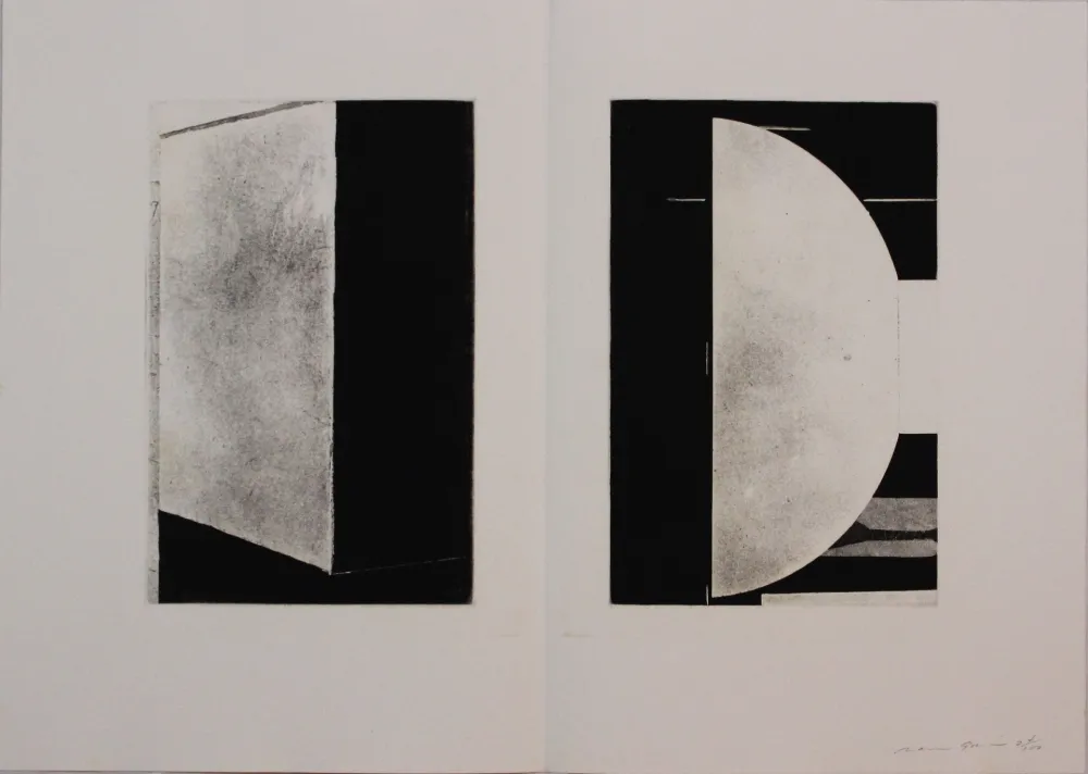 蚀刻飞尘法 Gibson - Untitled from 'Metafora' portfolio