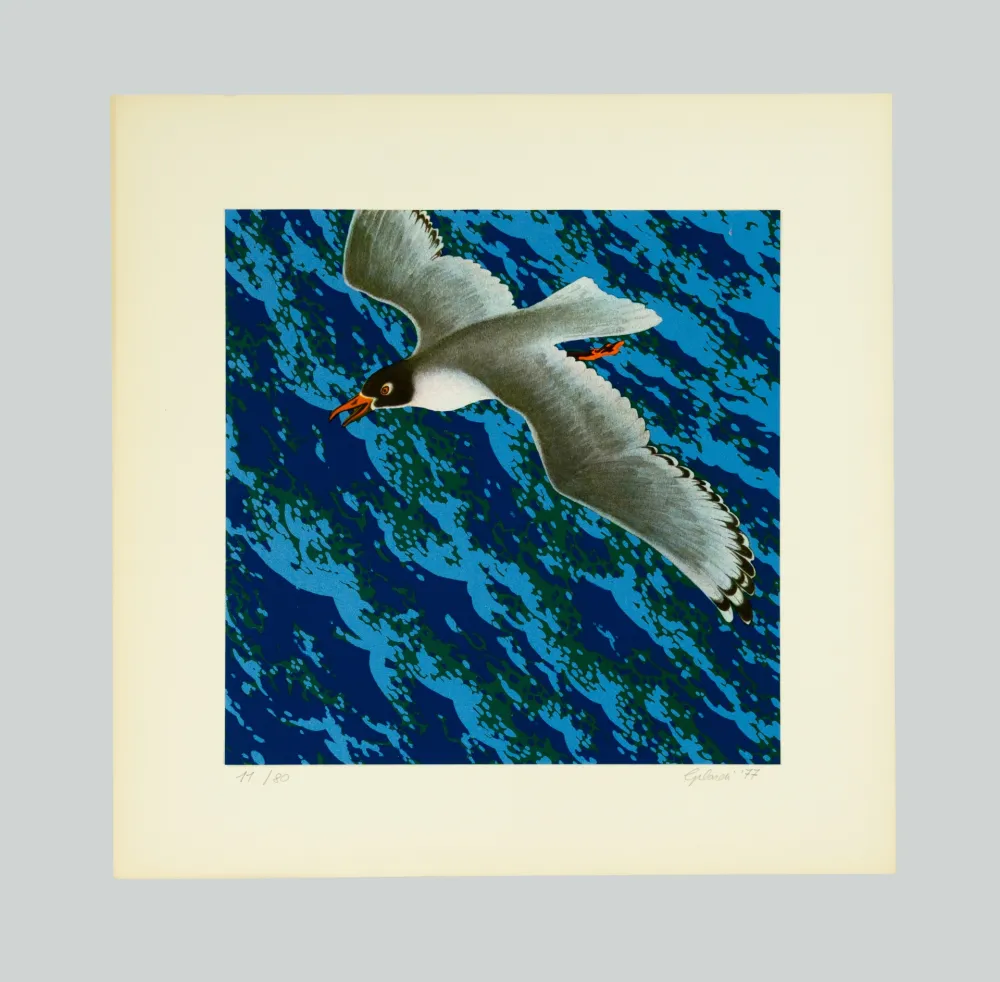 丝网印刷 Gilardi - Gabbiano