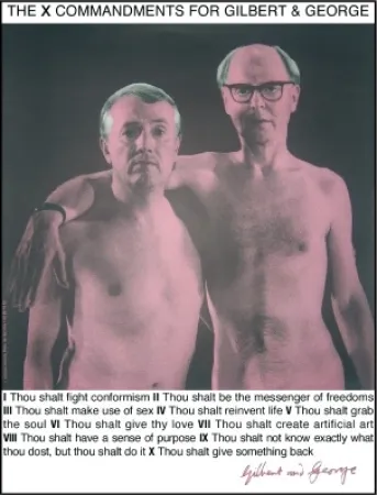 丝网印刷 Gilbert & George - Autoportrait