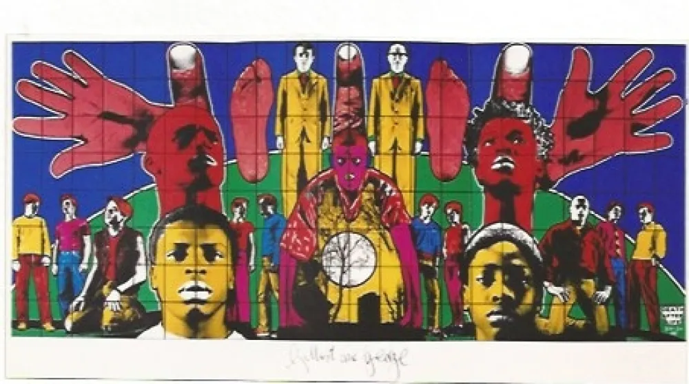 丝网印刷 Gilbert & George - Death after Life