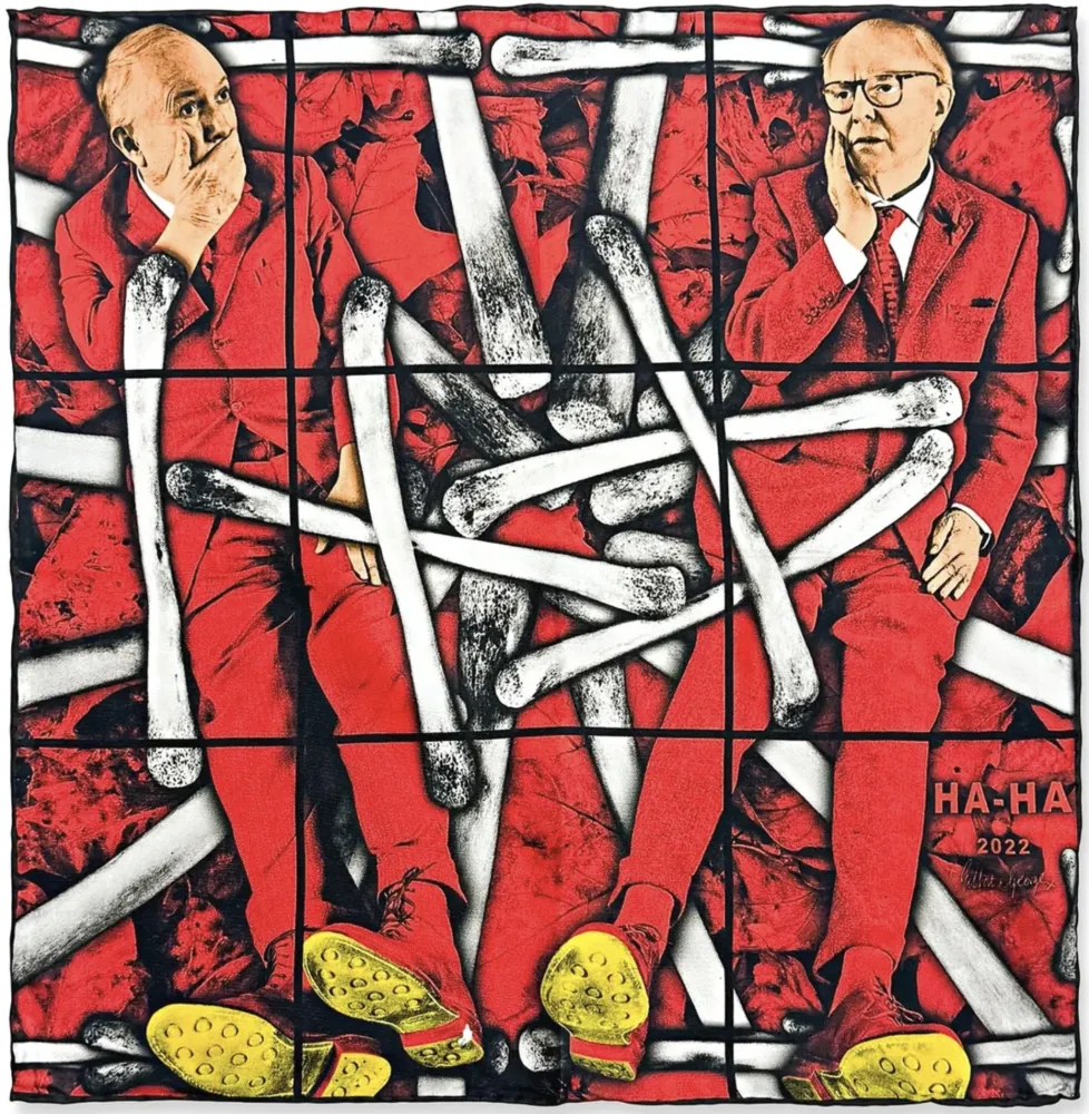 复数作品 Gilbert & George - HAHA