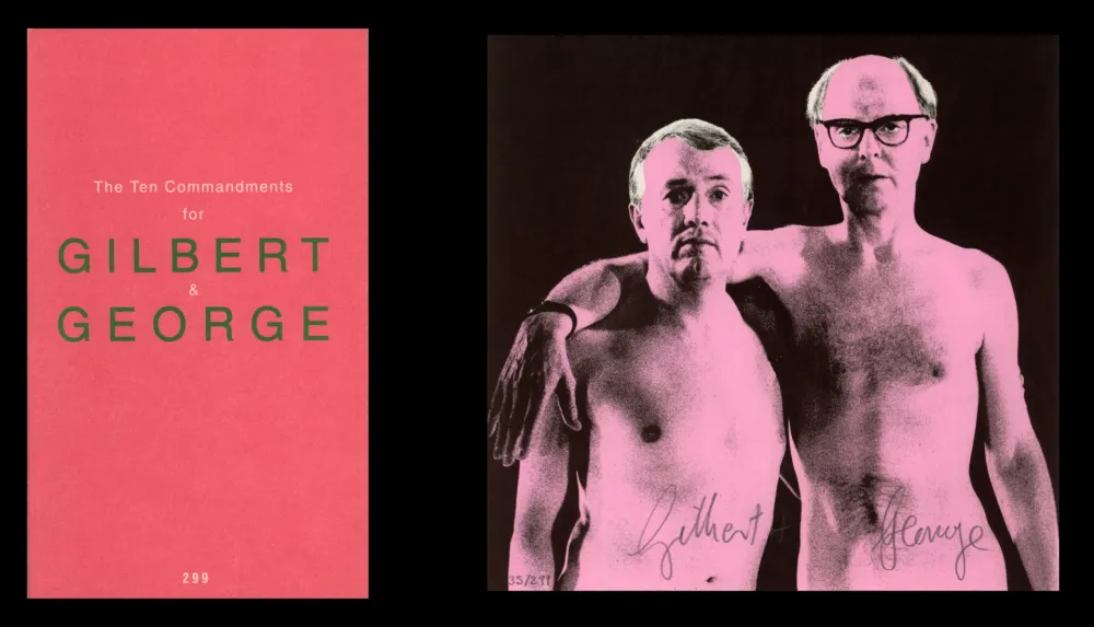 插图书 Gilbert & George - L'art en écrit