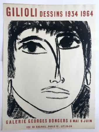 海报 Gilioli - Galerie Georges Bongers