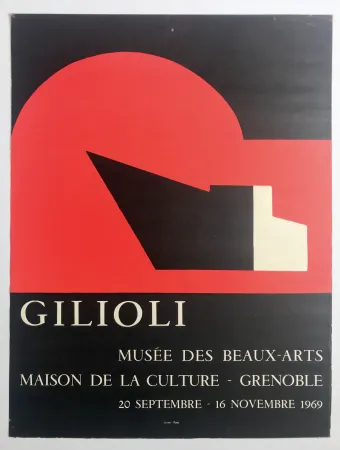 石版画 Gilioli - Musée des beaux-arts - Maison de la culture de Grenoble