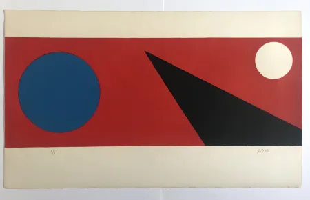 石版画 Gilioli - Sans titre