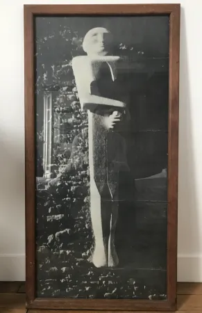 无技术 Gilioli - Tirage grand format du Monument aux martyrs du Vercors (dans son coffrage d'atelier)