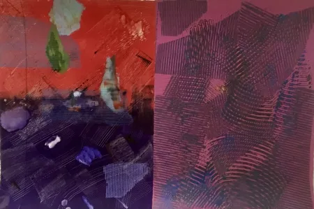 单版画 Gilliam - Purple