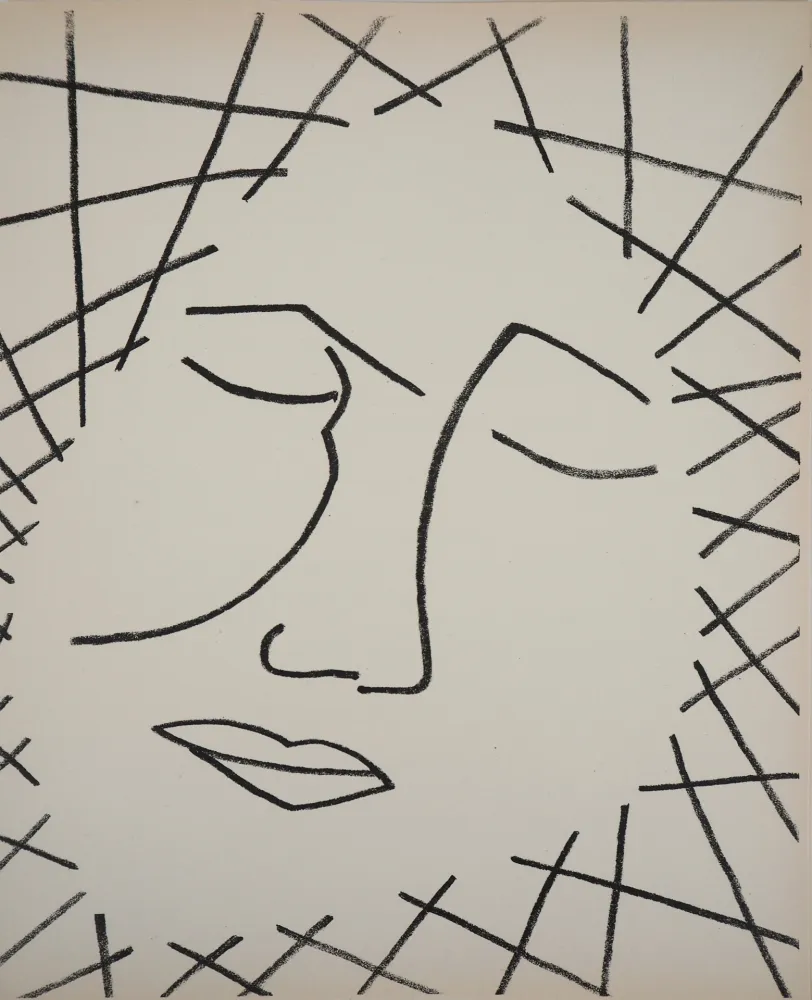 石版画 Gilot - PAGE D AMOUR  S E 8 n