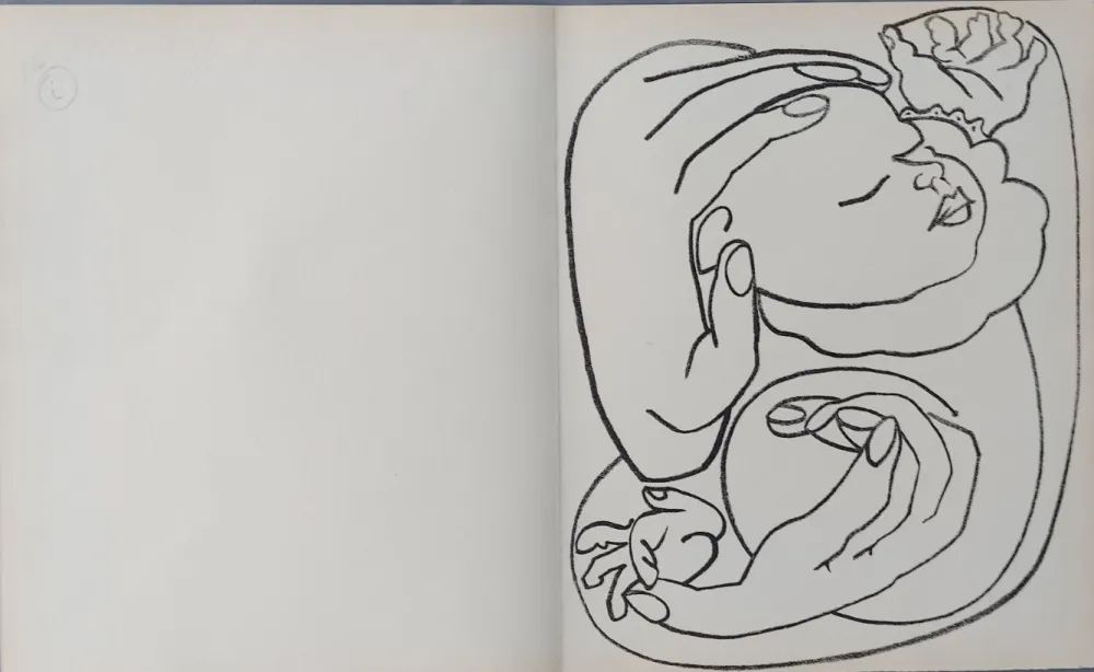 石版画 Gilot - PAGES  D AMOUR