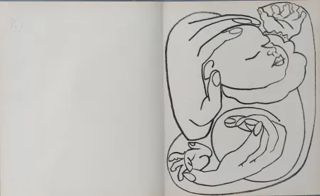 石版画 Gilot - PAGES  D AMOUR