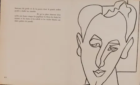 石版画 Gilot - PAGES  D AMOUR 