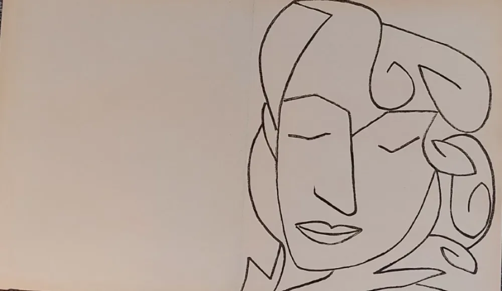 石版画 Gilot - PAGES  D AMOUR SE 8 L