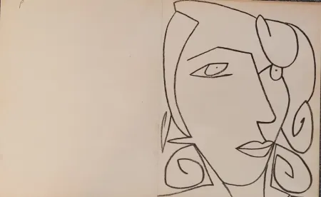 石版画 Gilot - PAGES  D AMOUR SE 8 P
