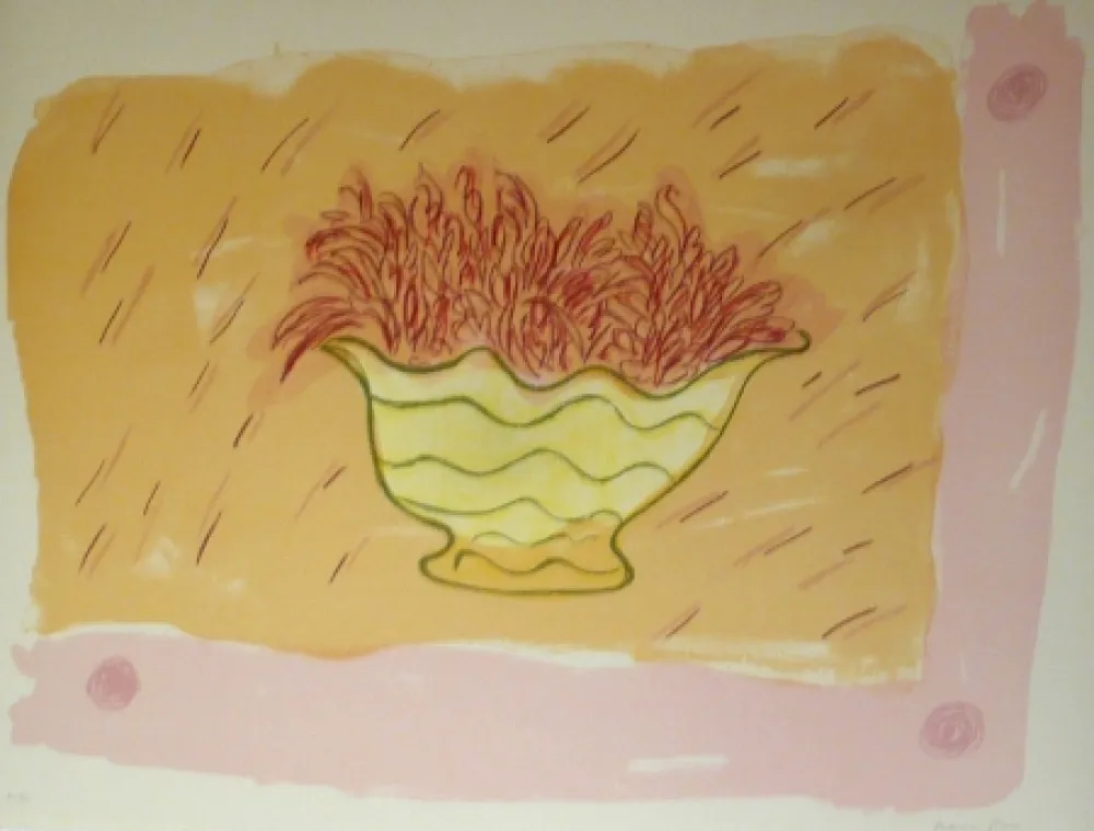 石版画 Girona - BUGUENVIL